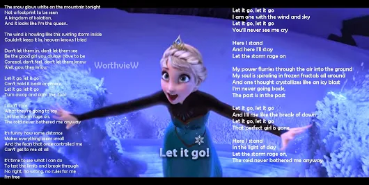 Frozen let it go song download
